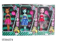 ST264374 - 9"MONSTER DOLL SET