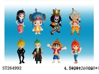 ST264992 - ONE PIECE KEY RING (8 KINDS)