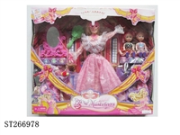 ST266978 - FENCING PRINCESS DOLL SET