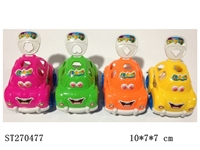 ST270477 - INERTIA CARTOON CAR CANDY TOY