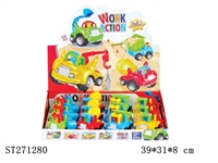 ST271280 - ABS INERTIA CARTOON TRUCK (12 PCS)