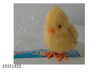 ST271422 - 彩袋上链小鸡可装糖管