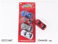 ST271967 - PULL BACK RACING CAR 4C