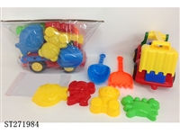 ST271984 - 沙滩工程车/7PCS