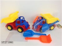 ST271991 - 沙滩工程车/3PCS