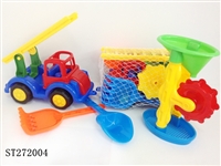 ST272004 - 沙滩工程车/8PCS