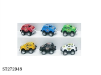 ST272948 - PULL BACK POLICE CAR(CANFY TOY)