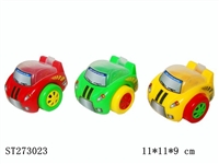 ST273023 - SLIDING MINI INERTIA CAR (MIXED 3 COLORS) (CANDY TOY)