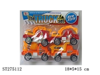ST275112 - Pull back car 4pcs
