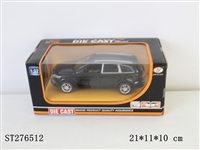 ST276512 - 1:32 METAL PULL-BACK CAR W/LIGHT、MUSIC