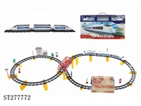 ST277772 - 电动立体轨道火车配天桥.山洞.大楼(89PCS)