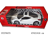 ST278475 - 1:12 REMOTE CONTROL CAR SIMULATION DOES NOT INCLUDE ELECTRIC RED, YELLOW, WHITE