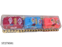 ST279581 - Pull back car 3pcs