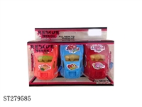 ST279585 - Pull back car 3pcs