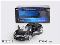 ST282613 - 1:32METAL PULL BACK CAR W/LIGHT、MUSIC