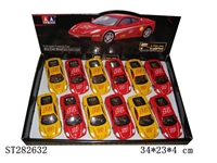 ST282632 - 1:43METAL PULL BACK CAR 