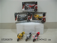 ST282679 - 1:24METAL SLIDING MOTORCYCLE