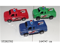 ST282782 - PULL BACK CAR &CANDY TOY