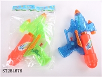 ST284676 - TRANSPARENT WATER GUN WITH SINGLE SPRAY