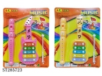 ST285723 - (2 IN 1) KNOCKING PIANO & FLUTE