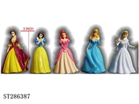 ST286387 - 3" PRINCESS (5 KINDS/SET)