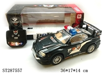 ST287557 - 2CH R/C POLICE CAR (GOLDEN/BLACK)