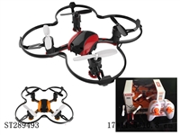 ST289493 - 2.4G  R/C  QUADCOPTER WITH CF MODE
