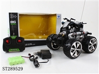 ST289529 - 4W R/C BIG FOOT MOTORCYCLE WITH RECHARGERABLE BATTERY