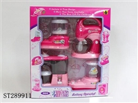 ST289911 - B/O HOME APPLIANCE SET(4PCS/SET)