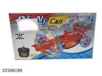 ST290180 - R/C STUNT F1 WITH LIGHT(BATTERY NOT INCLUDED) RED&WHITE