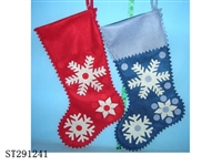 ST291241 - 雪花袜 圣诞节工艺品