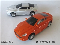 ST291310 - 1:24 SLIDING CAR (ORANGE/SILVER)