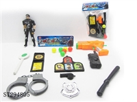ST294805 - 警察小套装乒乓枪