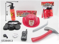 ST294913 - 消防套装红色消防帽
