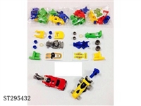ST295432 - 自装挺力赛车2款多色混装