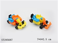 ST295687 - PULL BACK KARTING CAR