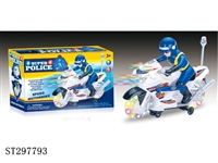 ST297793 - B/O MOTORCYCLE WITH LIGHT AND MUSIC