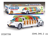 ST297799 - B/O 5D PROJECTION BUS WITH LIGHT AND OPEN DOOR