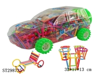 ST298735 - 聪明棒粒积木大车罐1000PCS