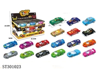 ST301023 - 1:64滑行合金车三十六只装（概念+跑车+老爷车）