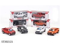 ST302121 - 1:32 CAR WITH LIGHT AND MUSIC (MIXED 4 COLORS)
