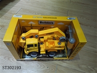 ST302193 - DIY挖掘机惯性拆装仿真工程车