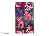 ST304082 - HORSE TOYS 2 COLORS 4 STYLES ASSORTED