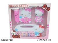 ST305712 - HELLO KITTY MUSICAL INSTRUMENT+TELEPLONE