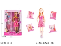 ST311111 - DOLL SET (DIY CLOTHES & LIGHT & MUSIC)