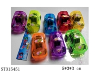 ST315451 - PULL BACK TRANSPARENT CAR