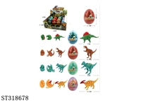 ST318678 - 3D DEFORMATION EGG TO DINOSAUR
