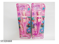 ST320468 - 11.5" MERMAID WITH LIGHT + 5" MERMAID
