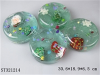 ST321214 - CHRISTMAS SNOWFLAKE CRYSTAL MUD