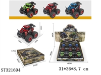 ST321694 - DOUBLE INERTIA STUNT OFF-ROAD CAR WITH ROTATION